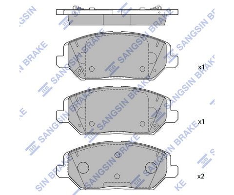 ÖN FREN BALATA HYUNDAI İ30 1.4L T-GDİ 7 vites 17- / 1.6L CRDİ 17- / KIA CEED 1.4L 1.6L 18-