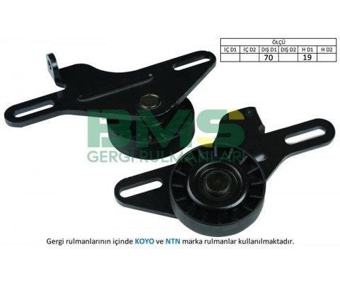 ALTERNATÖR GERGİ RULMANI CLIO II 1.4-1.6 98-05 -KANGOO 1.4 97- -EXP 1.4 97-