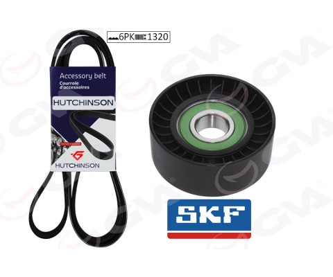 ALTERNATÖR GERGİ KİTİ KÜTÜKSÜZ FIORINO-LINEA-PUNTO-PUNTO EVO 1.3 DMTJ- KLİMALI K026PK1320