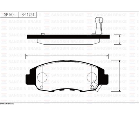 x ÖN BALATA ACCORD 2.0 16V. 2.0I 16V GDB894