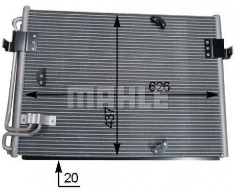 KLIMA RADYATORU BMW E31 90 98