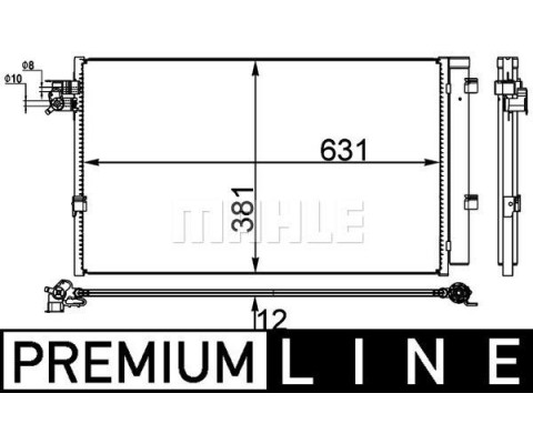 KLIMA RADYATORU PREMIUM LINE BMW G30 G11 G12 G14 G15 G16 G32