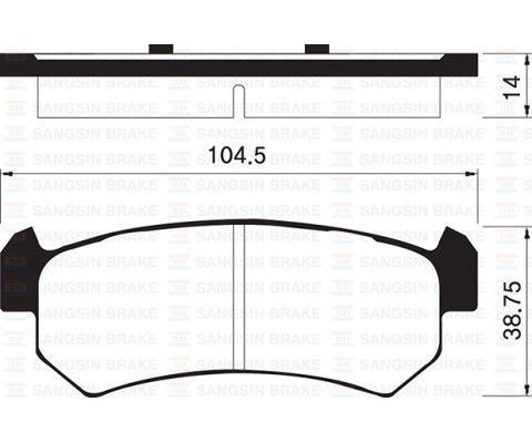 ARKA BALATA LACETTI 1.4-1.6-1.8 04 NUBIRA 1.4-1.6-1.8 2.0 04 GDB3348