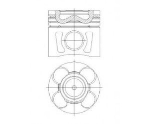 MOTOR PİSTON SEGMAN DOBLO-FİORİNO- LINEA-GRANDE PUNTO-ASTRA 1.3 CDTI 16V 0.40 Euro5 69.60 mm