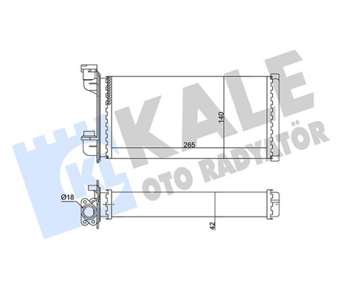 KALORIFER RADYATORU BMW E30 83 94