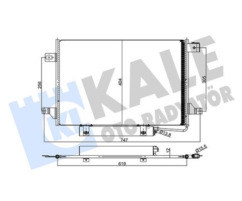 KLIMA RADYATORU TAVAN MERCEDES SPRINTER B906 06 . VW CRAFTER 30-35-50