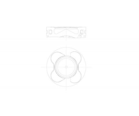 PISTON SEGMAN 84mm STD BMW M57 N2 E53 E60 E90 E65 E83 E70 E71 E72