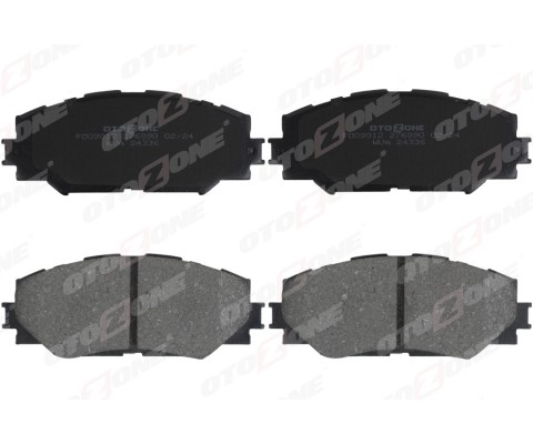 ÖN FREN BALATA TOYOTA AURIS. COROLLA 1.6L 1ZR-FE ZRE151 07-11 / 1.33L 1NR-FE NRE150 6 vites 10-12