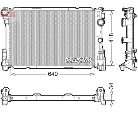 MOTOR SU RADYATORU MERCEDES W212 S212 C207 C218 X218 R172
