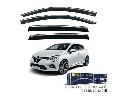 KROMLU CAM RÜZGARLIĞI RENAULT CLIO V 2020- 4LÜ