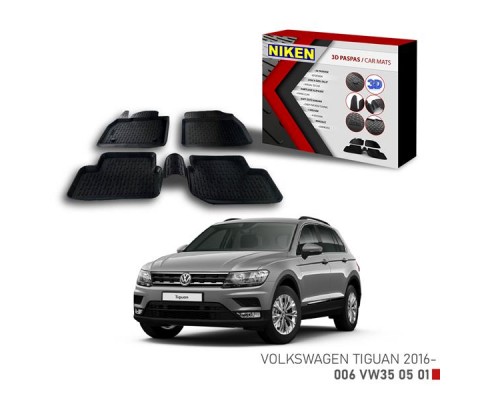 3D PASPAS VW TIGUAN 2016-