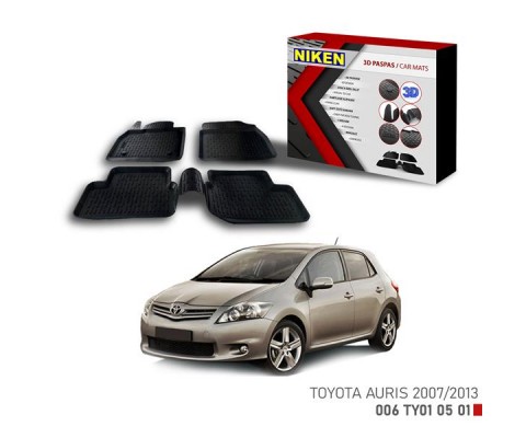 3D PASPAS TOYOTA AURIS 2007-2013