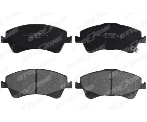 ÖN BALATA AURIS-COROLLA 2.0D-4D-2.2D 07 AVENSIS-VERSO 1.6-1.8-2.0-2.0D 09 COROLLA 1.4D 09 GDB3479