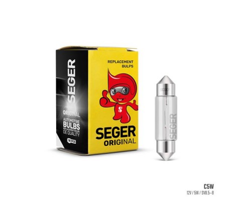 AMPUL C5W 12V 5W SV8.5-8 35MM SOFİT STANDART YENİLEME