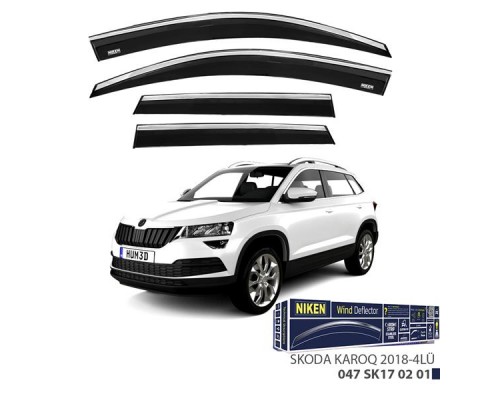 KROMLU CAM RÜZGARLIĞI SKODA KAROQ 2018- 4LÜ