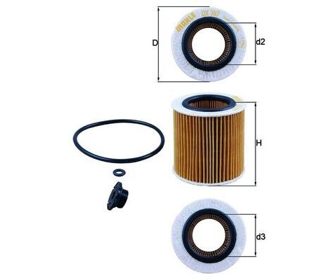 YAG FILTRESI BMW N20 F10 F20 F30 F22 F32 F34 F36 E84 Z4 E89