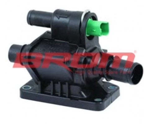 TERMOSTAT 83C KOMPLE / MÜŞÜRLÜ P206-P207-P307-BIPPER-C1-C2-C3-NEMO- 1.4 HDI- FIESTA-FUSION TDCI 02 12 MAZDA 2 1.4 CD 03 07