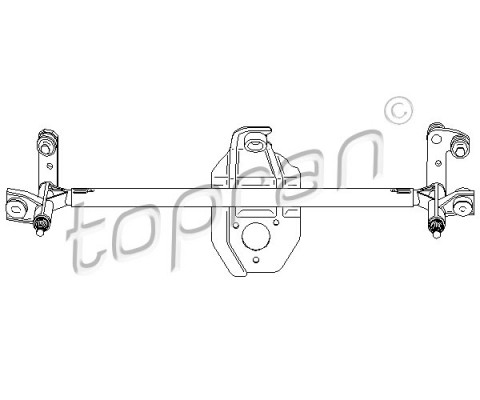 SİLECEK MEKANİZMASI MOTORSUZ CORSA C-TIGRA 00 09