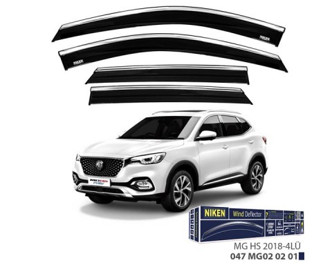 KROMLU CAM RÜZGARLIĞI MG HS 2018- 4LÜ