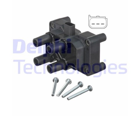 ATESLEME BOBINI FIESTA V-VI 01 11 FUSION 01 12 1.25-1.3-1.4-1.6TI FOCUS II C MAX 1.4-1.6TI VOLVO C30 06 12 S40 II 05 12 V50 05 12 1.6 BAGLANTI CIVATLARI ILE BERABER