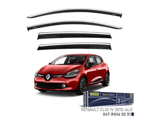 KROMLU CAM RÜZGARLIĞI RENAULT CLIO IV 2013- 4LÜ