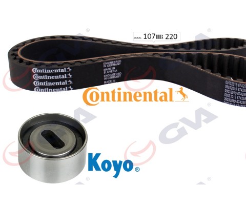 TRİGER KAYIŞ SETİ EKSANTRİK SETİ MAZDA 323 1.6L B6 BG kasa 89-95 / KIA PRIDE 1.3L B3 16v 94- / RIO 1.3L A3E DC kasa 00-05 / SEPHIA 1.5L 1.6L FA kasa 95-97 1 KAYIŞ 1 RULMAN