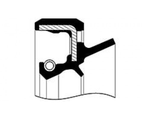 DİFRANSİYEL KEÇESİ ACCENT 1.3i-1.5i 94-00 35x56x9-14.8