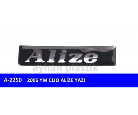 ARKA YAZI ALİZE CLIO 2006 YM