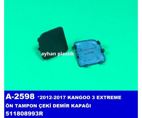 ÖN TAMPON ÇEKİ DEMİR KAPAĞI KANGOO III 12-17