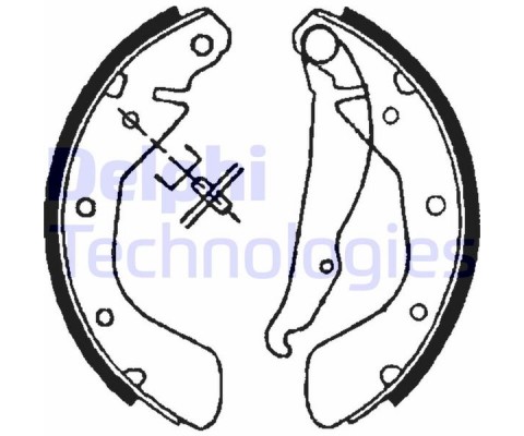 ARKA PABUÇ BALATA CORSA B 3.93-9.00 CORSA C 00-12.09 TIGRA 1.4 1.6 94-00 ASTRA F 92-9.98