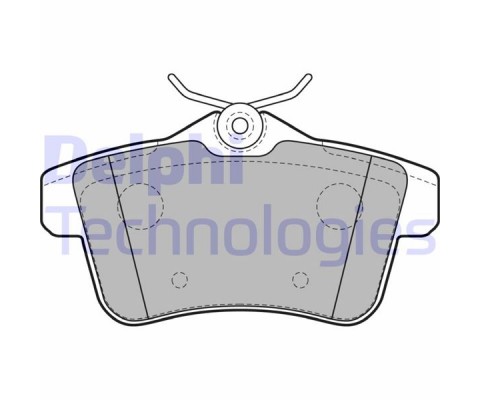 ARKA FREN BALATASI PEUGEOT P3008 09 16 P5008 09 17 P508 10 18 P308 GTI-RZC 10 14 CITROEN C4 09 16 DS4-DS5 11 15