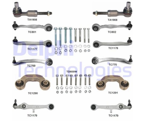 SALINCAK ÖN TAKIM SETİ KOMPLE VW PASSAT IV 96-00 PASSAT V 3B3 00-05 A4 8E2.B6 00-04