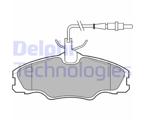 ÖN BALATA FİŞLİ P406 1.6 1.8 95/10.04 XANTIA XM