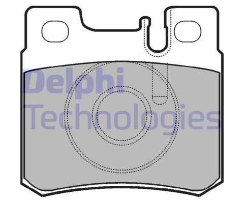 FREN BALATASI ARKA MERCEDES W201 W202 W210 W124 R170