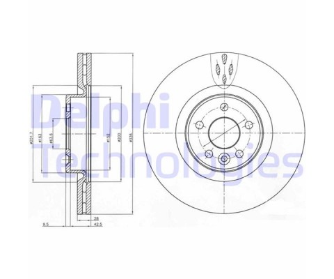 ON FREN DISK AYNASI HAVALI VOLVO S60 II 10 15 S80 II 06 V60 I 11 15 V70 III 07 15 XC70 II 09 15 336cm CAP