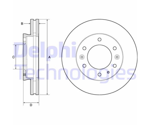 ON FREN DISKI FORD RANGER TKE 2.2-3.2 11 MAZDA BT 50 2.2TDCI 12