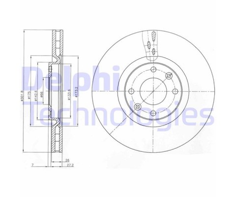 ÖN FREN AYNASI CORSA F e 19 MOKKA e 20 208 19 2008 19 308 07 3008 09 5008 09 C4 20 DS5 15 DS3 18 302x34x4DL HAVALI