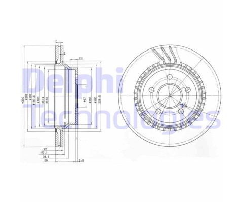 FREN DISKI ARKA MERCEDES W211 W212 S212 C218 C219 X204