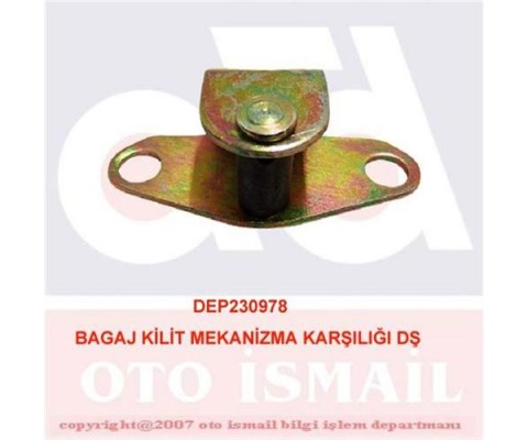 BAGAJ KİLİT MEKANİZMA KARŞILIĞI DŞ