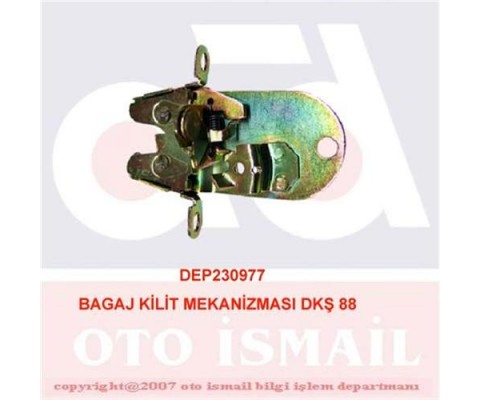 BAGAJ KİLİT MEKANİZMASI DKŞ 88