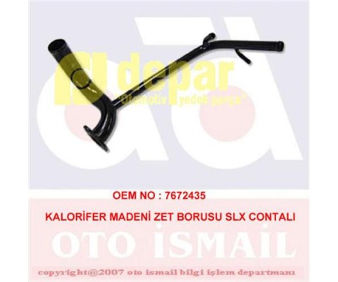 KALORİFER MADENİ ZET BORUSU SLX CONTALI