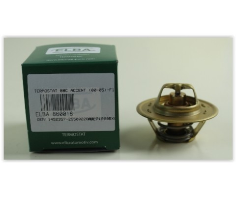 TERMOSTAT 88C ACCENT 00-05 -FIESTA 89-95 -GETZ 02-05 -MICRA 03-10 -NOTE 06 1.3-1.5-1.4