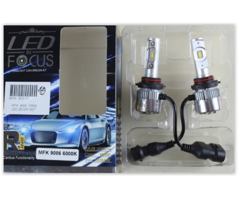 300-35 AMPÜL 12V 9006 LED XENON SET CREE LED/ORJ. TEK DEVRE