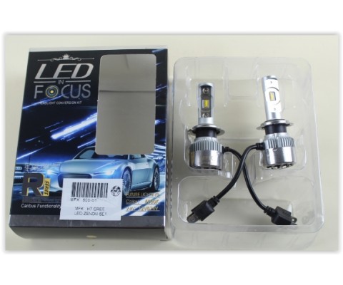 300-30 AMPÜL 12V H7 LED XENON SET CREE LED/ORJ. TEK DEVRE