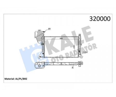 MOTOR SU RADYATORU MERCEDES SPRINTER B901 B904 MANUEL SANZIMAN