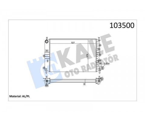 MOTOR RADYATORU ESCORT CLX 2 SIRA AL PL SISTEM