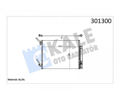 KLİMA RADYATÖRÜ KONDENSER RENAULT CLIO IV 12 CAPTUR I 13 SYMBOL III 14 DACIA LOGAN MCV II 14 DOKKER 12 DUSTER 10 SANDERO II 12 0.9TCe 1.0SCe 1.2TCe 1.5dCi 1.6