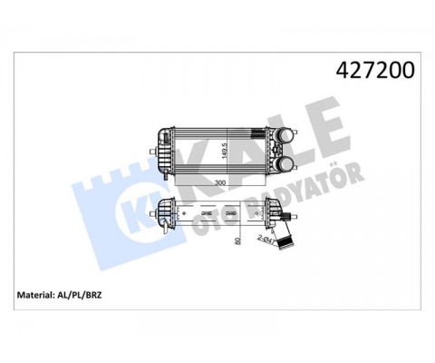 NTERCOOLER COURIER FIESTA 1.5TDCI 1.6TDCI 18