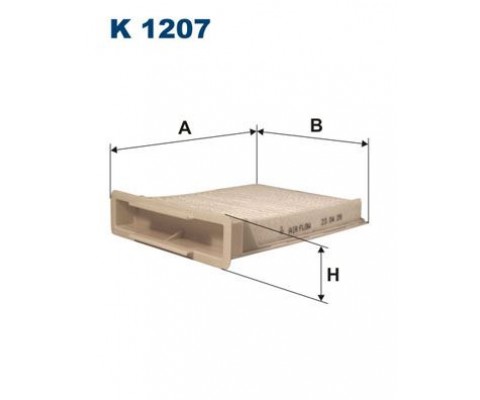 KABİN FİLTRESİ PEUGEOT 107 1.4 HDİ 54HP 05