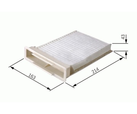 POLEN FİLTRESİ P107-C1 1.0-1.4 HDI 06/05 x